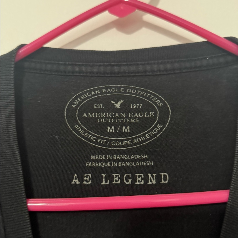American Eagle Outfitters Black AE Legend Tee